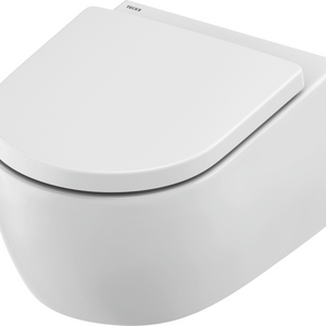 TECEloft set, toilet ceramic with cyclon flush, including seat/lid