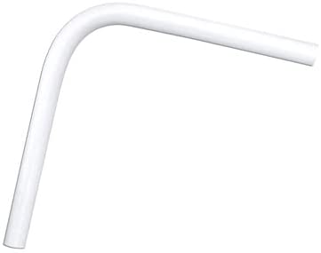 Low Level flushpipe 14"x9" White