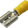 Pre Insulated Female Connectors Yellow 6mm /250 Tab**20's