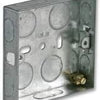 Metal Back Boxes**16mm 1gang FREE UK P&P