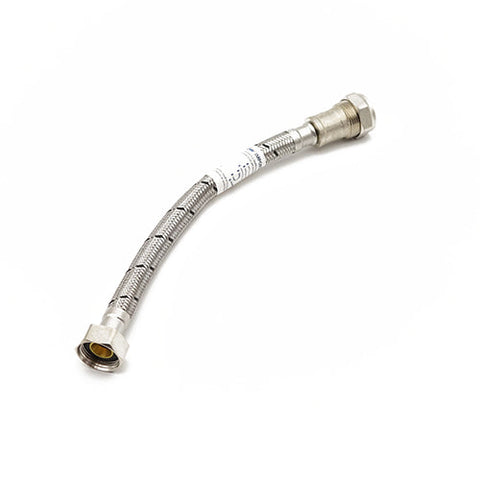 15mm x 1/2"-WRAS approved flexi tap connector with iso valve 15mm x 1/2" x 500mm long