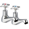 Pro X Top Basin Pillar Taps (Pair)