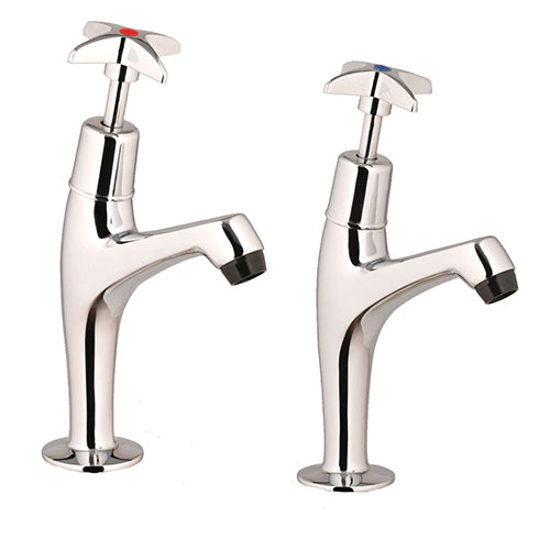 Pro X Top Sink Pillar Taps (Pair)