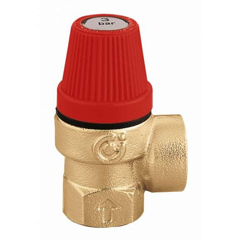 Caleffi 311430 Safety relief valve. Female - female connections 1/2" 3 Bar