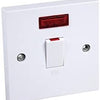 20AX Switch Double Pole with NEON