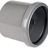 FloPlast SP124 Single Socket Coupling Grey