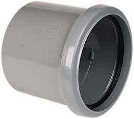 FloPlast SP124 Single Socket Coupling Grey