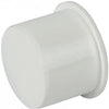 FloPlast Push-Fit Waste Fittings (White, 40mm Pipe Plug)
