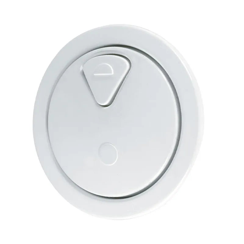 Dudley 321194 CP Round Dualflush Pushbutton White