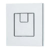 Dudley Piazza – Square Dualflush Pushbutton 73.5mm