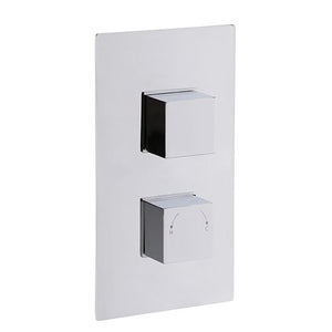 Fresssh Diamond Concealed Valve & Diverter Twin Square