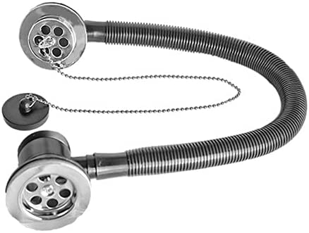 Bath Waste c/w Poly Plug & SS