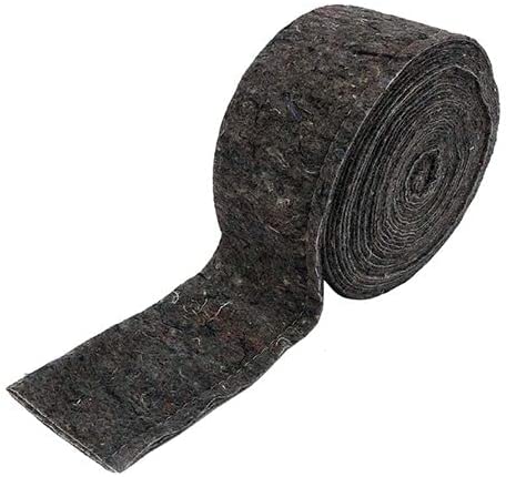 22-28mm Pipe Insulation Lagging Wool Felt Wrap (7-Metre-Long Roll)22- 28mm SL-2228- FREE P&P