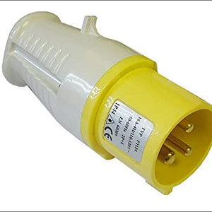 Plug 110v 2 p&e Yellow