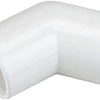 FloPlast - Overflow Pipe Fittings Bends 135 (45°)° White 21.5mm 5 Pack