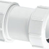 McAlpine T28M 1 1/2inch Multifit Straight Connector, White
