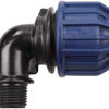 MDPE Elbow Threaded Male 25 x 3/4