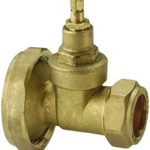 28mm Gate Type Pump Valve Brass