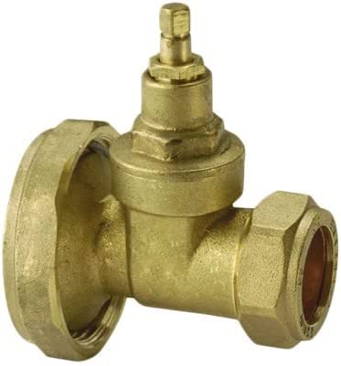 28mm Gate Type Pump Valve Brass