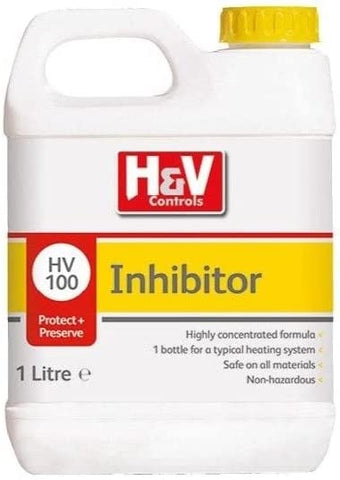 Central-Heating- Inhibitor H&V 1Lit Central Heating Inhibitor- FREE P&P UK