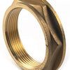 Brass Back nut Flanged Various Sizes