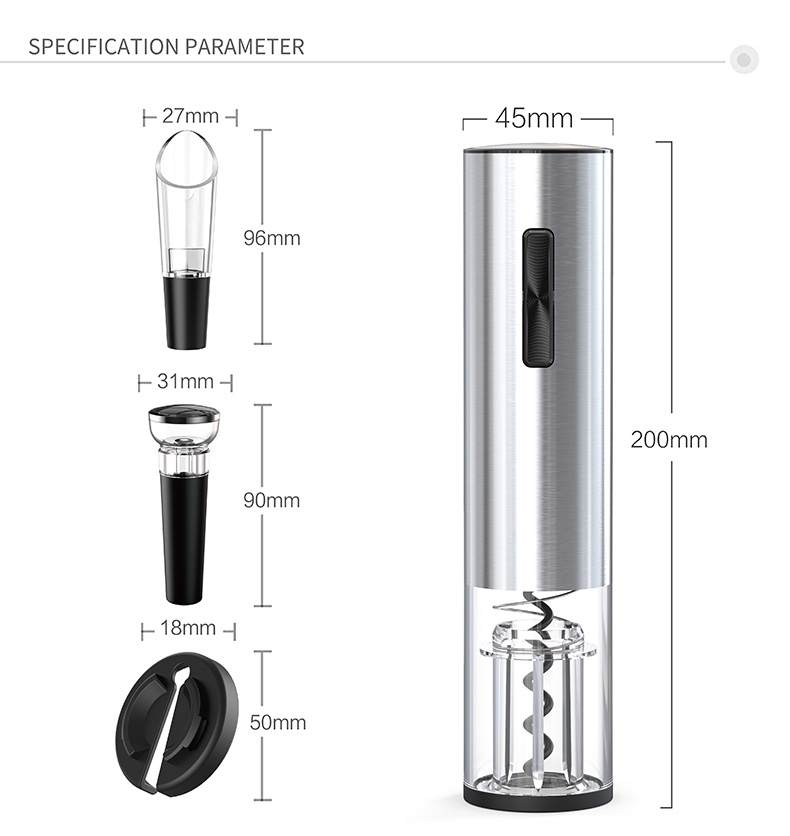 Electric Wine Opener Set