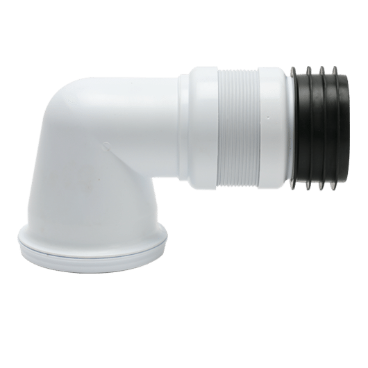 FLEXIBLE PAN CONNECTORS 90 WITH FLEXIBLE END- ZB38405 400-730mm