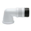 FLEXIBLE PAN CONNECTORS 90 WITH FLEXIBLE END- ZB38406 330-500mm