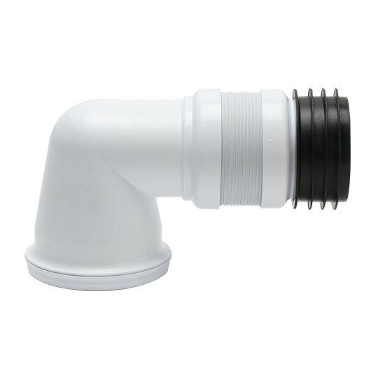 FLEXIBLE PAN CONNECTORS 90 WITH FLEXIBLE END- ZB38406 330-500mm