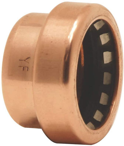 Tectite Sprint - Copper Push-Fit Stop End 15mm