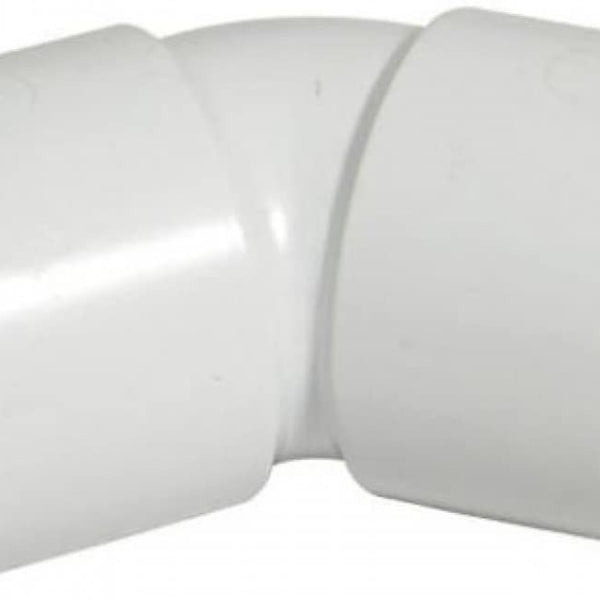 FLOPLAST ABS Solvent 135 Degree 32mm Waste Obt Bend - White