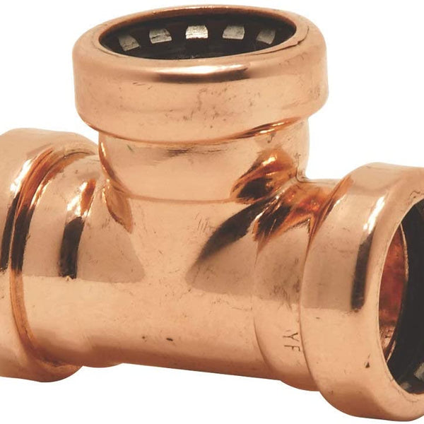 Tectite Sprint - Copper Push-Fit Equal Tee 22mm