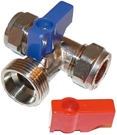 washing machine valves**WRAS Approved straight, angled or tee