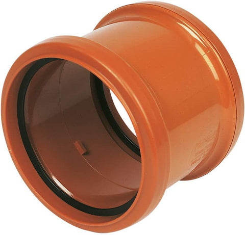 FloPlast - Underground Pipe Coupling Double Socket 110mm D105