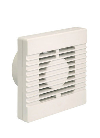 100mm axial wall fan - with pull switch