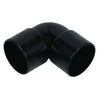 FLOPLAST Solvent Black 90 Degree 40mm (43mm) Waste Knuckle - Bag of 2