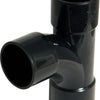 Floplast ABS solvent weld swept tee 40mmWS23 Black