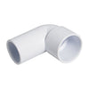 Floplast ABS solvent weld 90 degree conversion bend 32 or 40mm White
