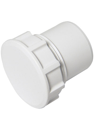 Floplast ABS solvent weld access plug 40mm WS31W ( white)