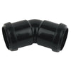 Floplast pushfit waste 135 degree obtuse bend 32mm Black WP18