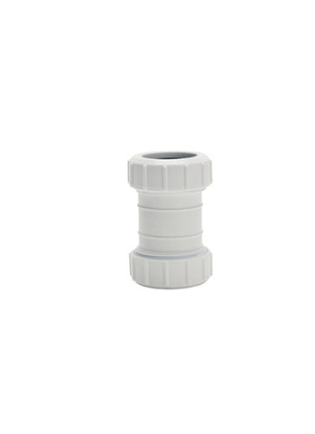 32mm Fluidmaster Universal white comp waste - straight connector 32mm