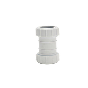 40mm Fluidmaster Universal white comp waste - straight connector 40mm