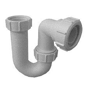 McAlpine SA10 tubular swivel P trap with 75mm seal 1.1/4