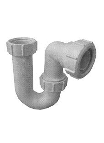 McAlpine SA10 tubular swivel P trap with 75mm seal 1.1/4