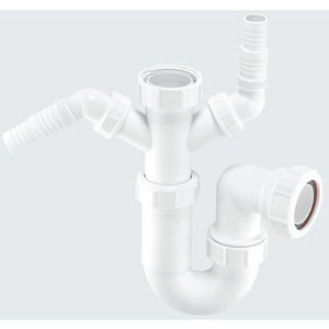McAlpine WM11 double appliance trap with 75mm seal