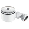 McAlpine ST90CP1070 shower trap with 50mm seal & 90mm chromed plastic flange