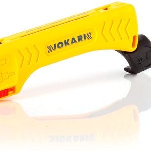 Jokari 30110 Wire Stripper For Coaxial Cable Top Coax Plus, Yellow/Black