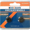KROBAHN Copper Pipe Slice Wheels- 2 Wheels HSS Wheel 15mm, 22mm and 28mm