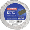 Faithfull FAITAPEPET50 Petro Anti-Corrosion Weatherproof Tape 50mm x 10M for Protection of Exposed Metal Pipework