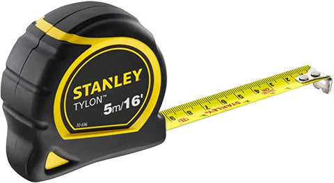 Stanley 1-30-696 Metric/Imperial Tape Measure with 19mm Blade, 5m/16'